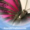 G128 Butterfly Metal Wall Art Decor | Pink Butterfly Indoor Outdoor Wall Art Hanging Decor for Bedroom, Living Room, Garden, Patio